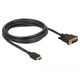 Delock HDMI> DVI (24+1) two -way cable