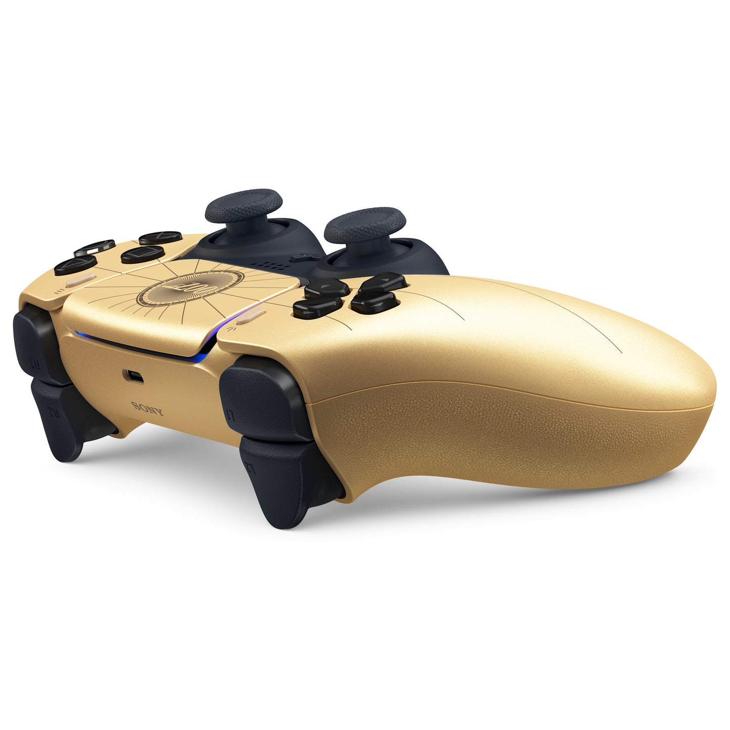 Controller wireless dualsense per intrattenimento interattivo Sony – 007 first light edizione limitata (oro nero, per PlayStation 5)