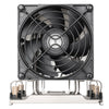 Silverstone sst-xe04-4677vb cpu-koeler (zwart, 4-pins pwm fan-connector)