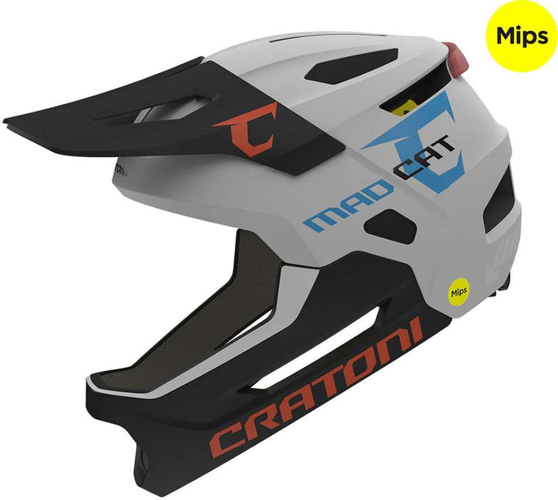 Cratoni madcat mips - casco integrale da ragazzo