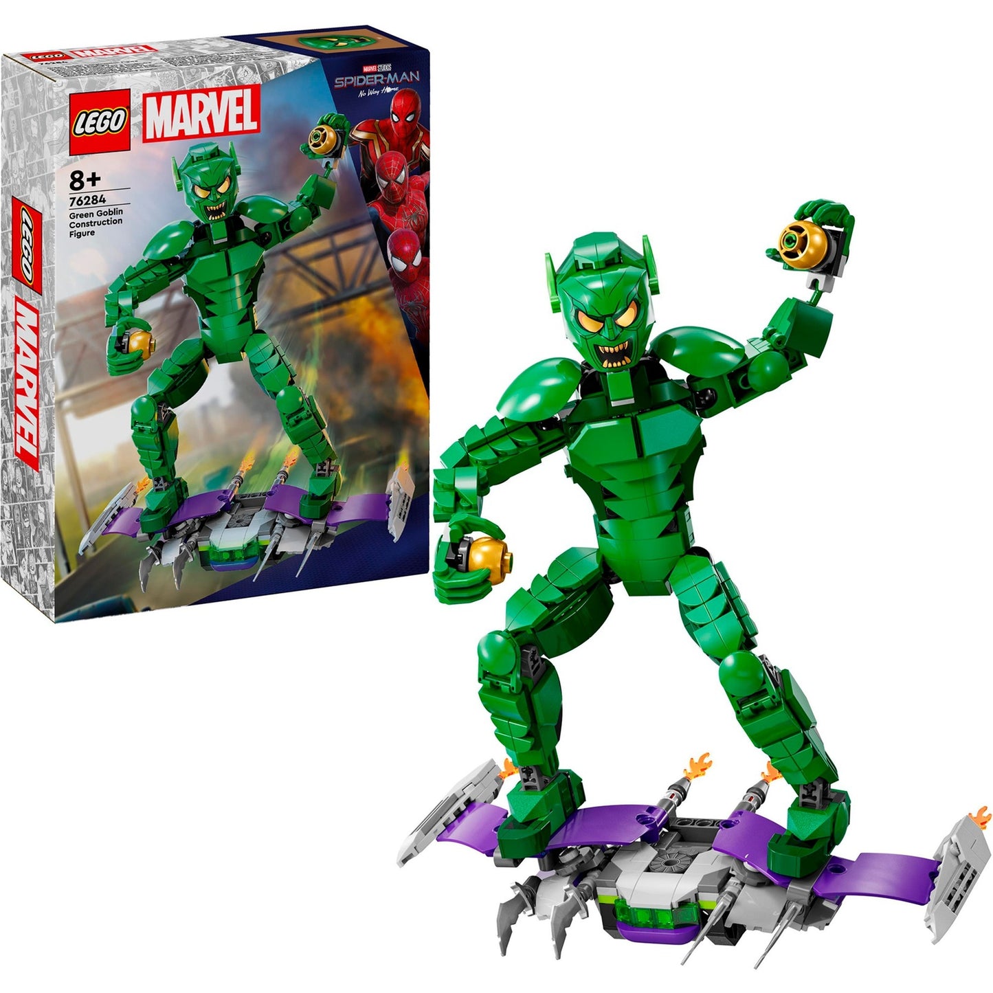LEGO LEGO Super Heroes 76284 Green Goblin Building Figura