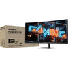 Monitor da gioco curvo ultrawide Gigabyte mo34wqc36 qd-oled 34 (nero, 2x HDMI, porta display, USB-A, USB-B, USB-C, 360 Hz)