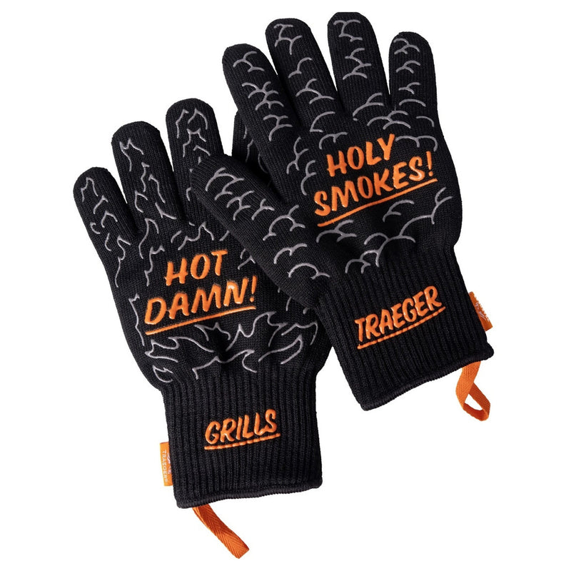 Guanto per barbecue Traeger (nero, resistente al calore fino a 275 °C)