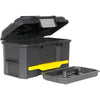 Stanley Tool Case 19 con serratura a pressione e cassetto