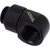 Alphacool eiszapfen connettore a L girevole da g1 4 ag a g1 4 ig (nero)