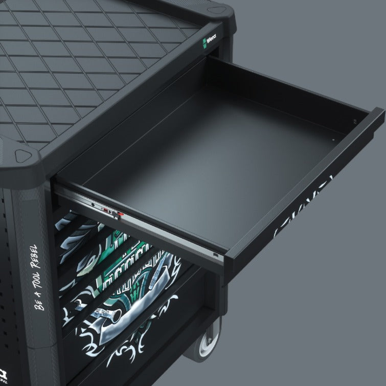 Carrello da officina Wera 9700 Tool Rebel 1, 94 pezzi - 05150130001