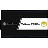 Silverstone triton 750rz modulaire 750 watt voeding (zwart, 1x 12v-2x6, 3x pcie)