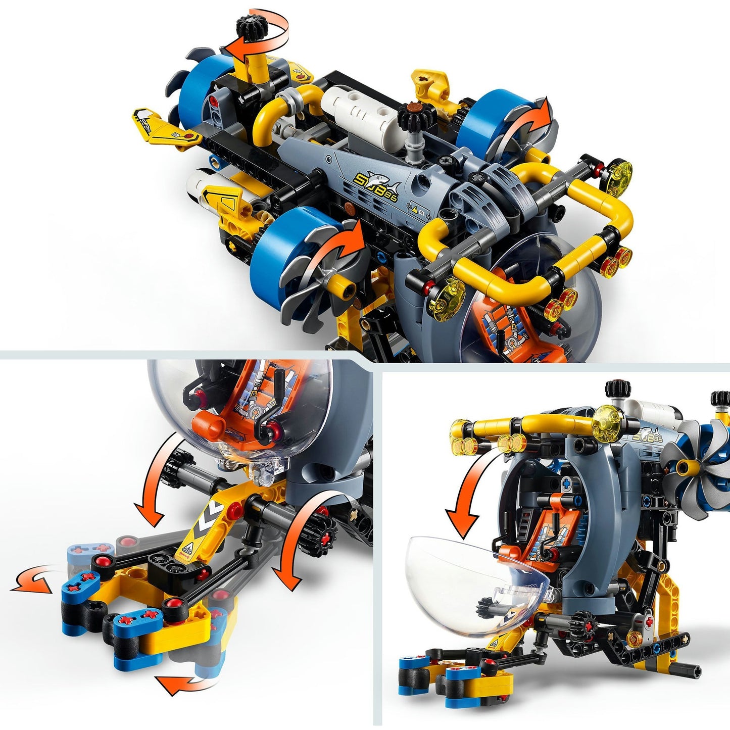 LEGO LEGO TECNIC 42201 SUBBLICA PER LA RICERCA DEL MAGGIO DEEP