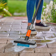 Gardena cleansystem steelborstel hard wasborstel (grijs turquoise, 18816-20, werkbreedte 27cm) - afbeelding 5