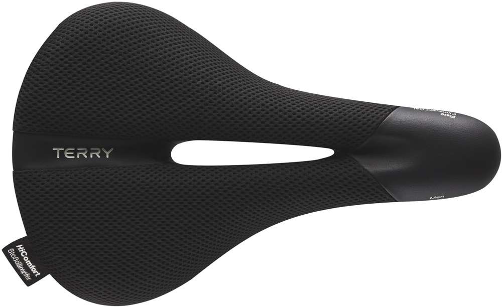 Terry Saddle Fisio Climavent Gel Heren Black