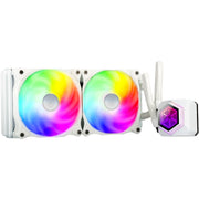 Silverstone sst-pf240w-argb-v2 waterkoeling (wit, incl. rgb controller) - afbeelding 1