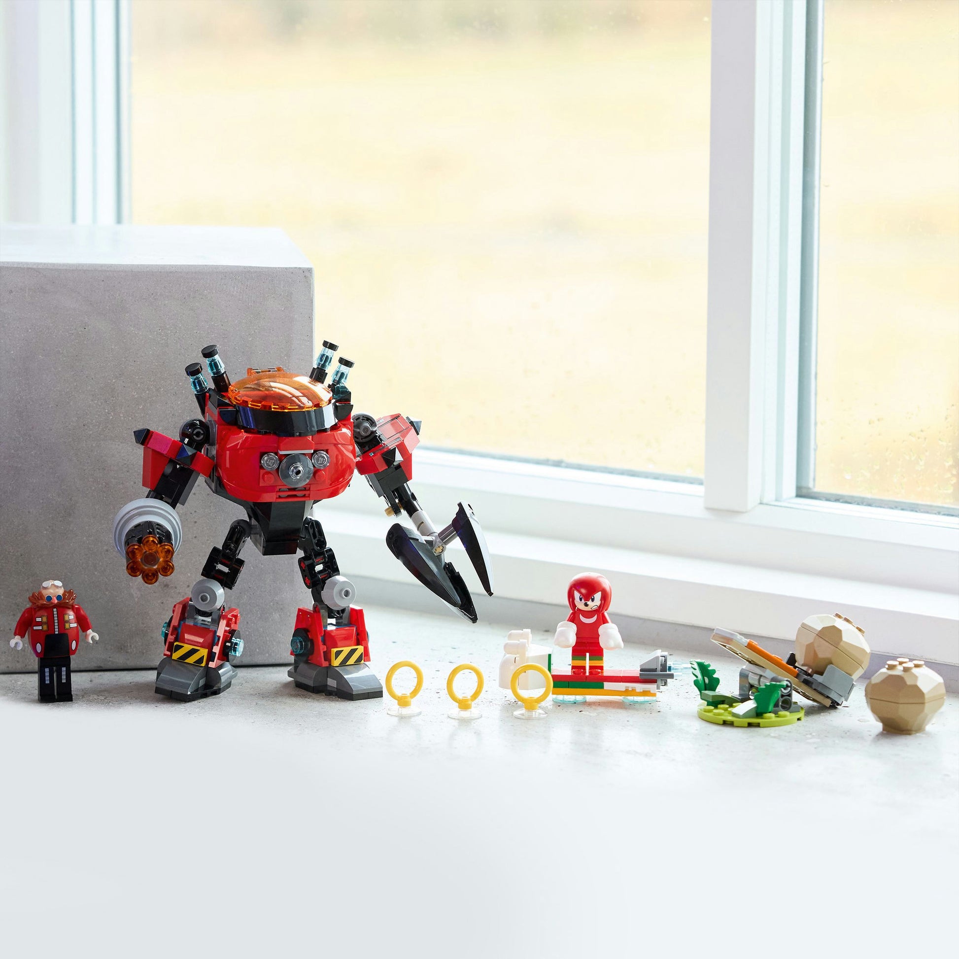 Lego Sonic 77005 Knuckles vs. Dr. Eggman Egg Crusher Mecha