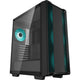 Deepcool cc560 v2 midi tower behuizing (zwart | 2x usb-a | tempered glass)