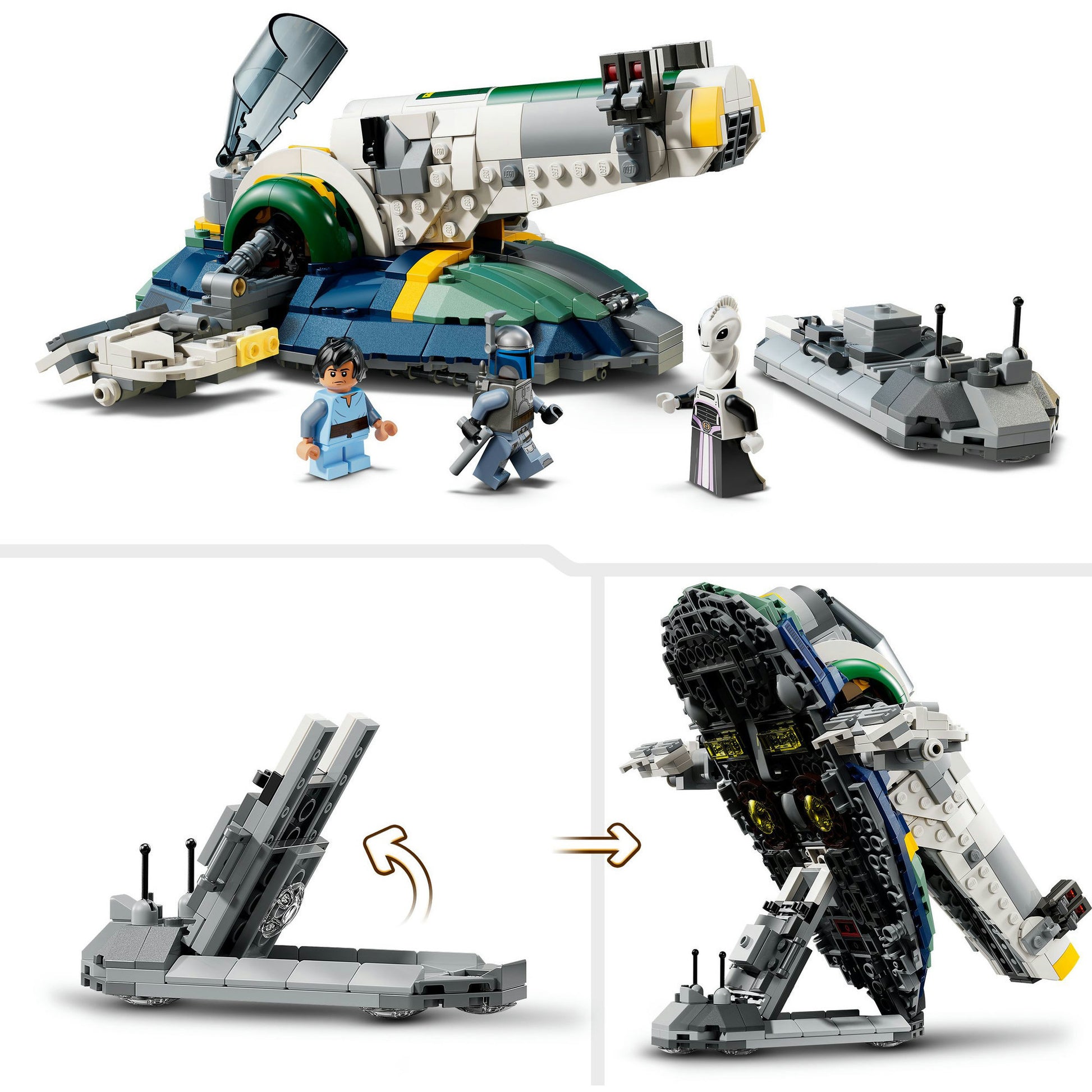 Lego Star Wars 75433 Jango Fetts Spaceship