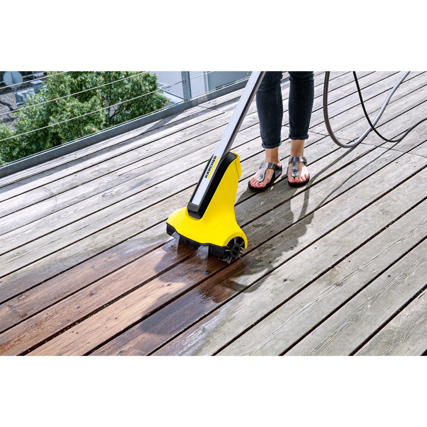 Pulitore per terrazza Karcher pcl 4 | 10 battute | 0,6 kW| 600 - 800 giri/min - 1.644-000,0