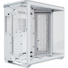 Apnx v1-w-wt-v1 midi tower behuizing (wit houtkleur | 2x usb-a | 1x usb-c | window)