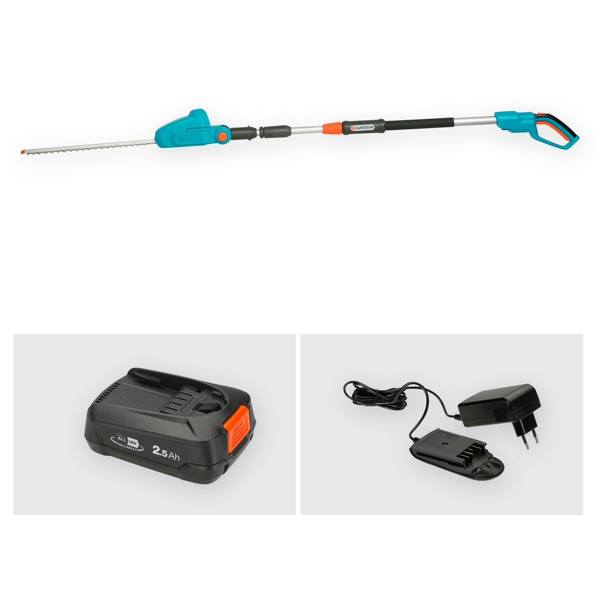 Batería Gardena Telescópica de cobertura THS 42 18V P4A Set