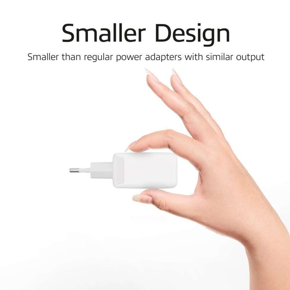 Connettività ACT USB-C USB-A Caricatore 20W con consegna PPP, Quin