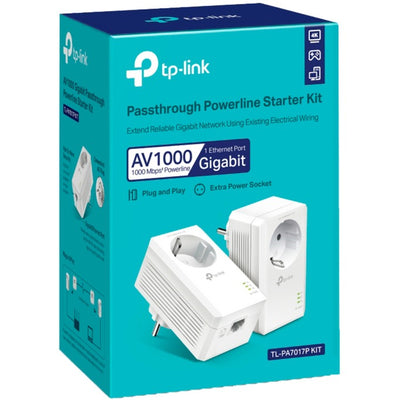 TP-Link TL-PA7017P KIT AV1000 Gigabit Powerline Starter Kit