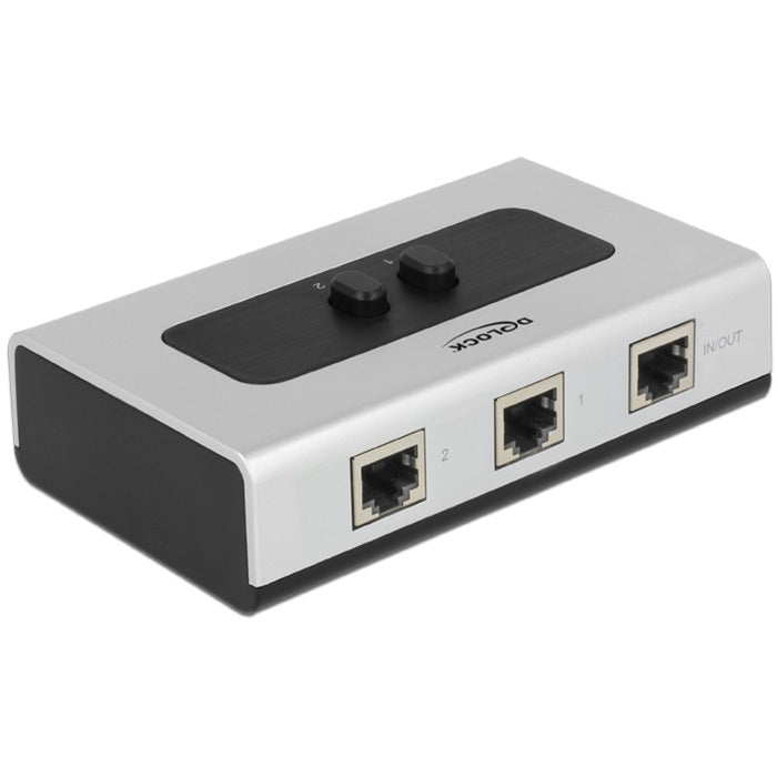 Delock Switch RJ45 10 1000 Mbps 2 Porta