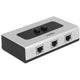 Delock Switch RJ45 10 1000 Mbps 2 Porta