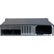 Inter-tech 2u-2098-sk rack behuizing (zwart | 2x usb-a) - afbeelding 3