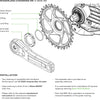 Plato de bicicleta eléctrica Hope r22 montaje directo bosch gen4