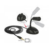 Delock condensator microfoon (zwart)