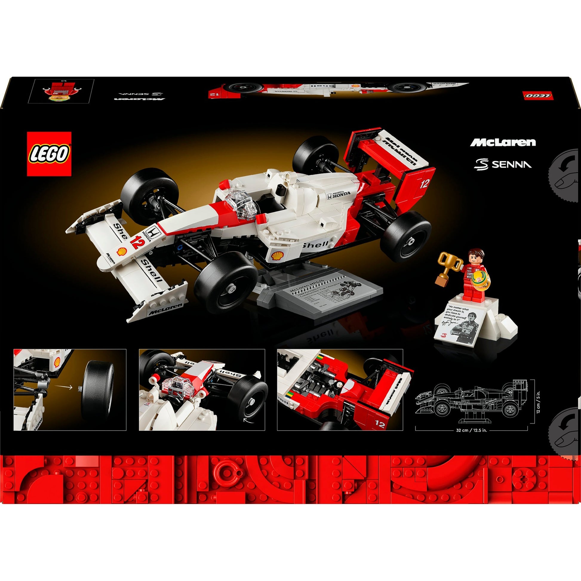 LEGO LEGO Icons 10330 McLaren MP4 4 y Ayrton Senna