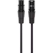 Cavo di collegamento Goobay xlr (nero, 2 metri) - afbeelding 2
