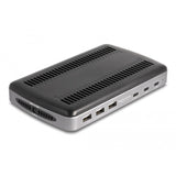 Delock 112w usb oplaadstation met 3x usb-c pd + 3x usb-a (grijs, 3x usb-c, 3x usb-a) - afbeelding 2