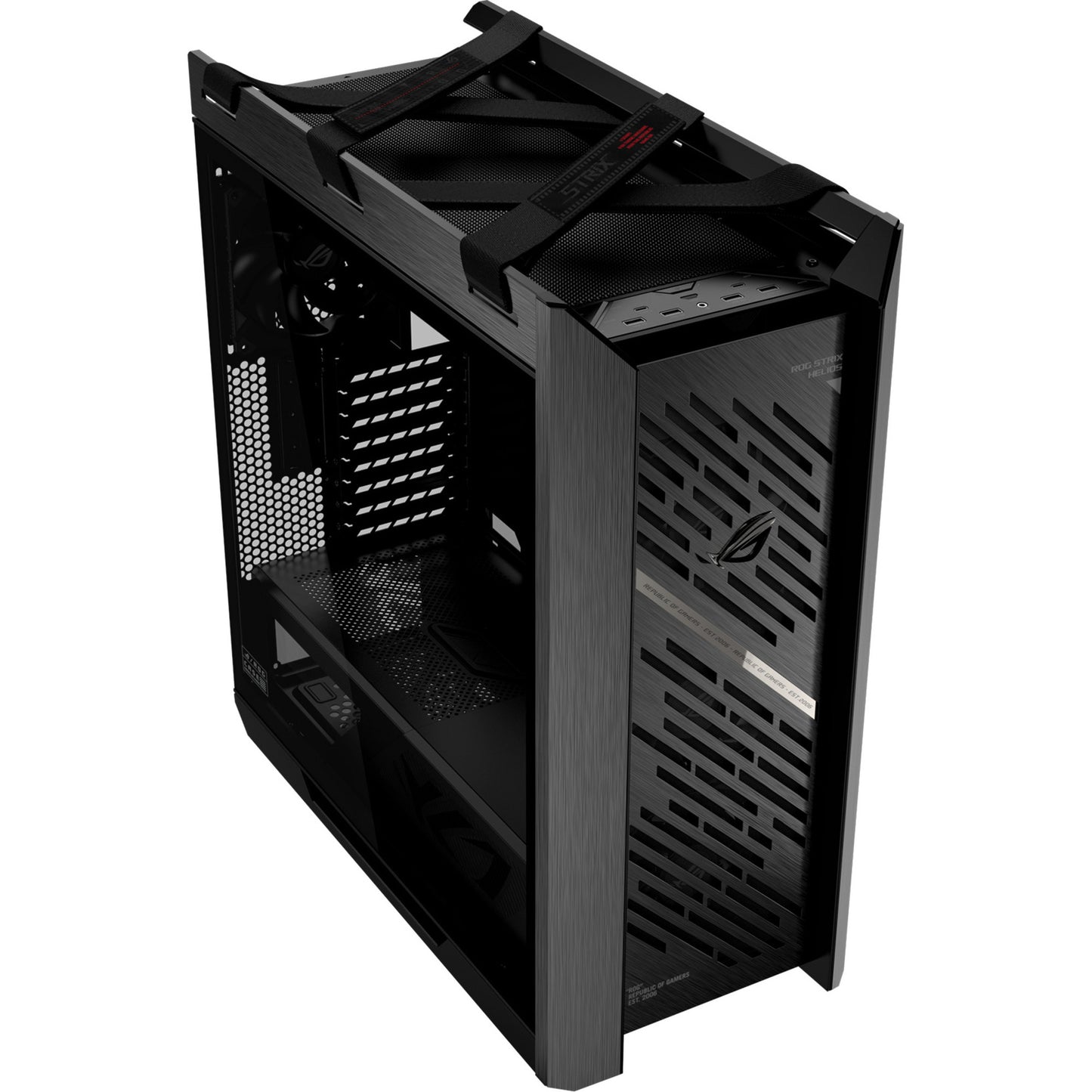 Asus ROG Strix Helios II GX601S Midi Tower Case (Nero | 4x USB-A | 2x USB-C | RGB | Vetro temperato)