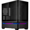 Custodia Midi Tower Asus Prime Ap202 (nero | 2x USB-A | 1x USB-C | RGB | vetro temperato)