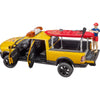 Bruder Dodge Ram 2500 Rescate Brigade Car con salvavidas