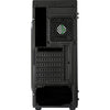 Aerocool shard midi tower behuizing (zwart | 3x usb-a | rgb | window)