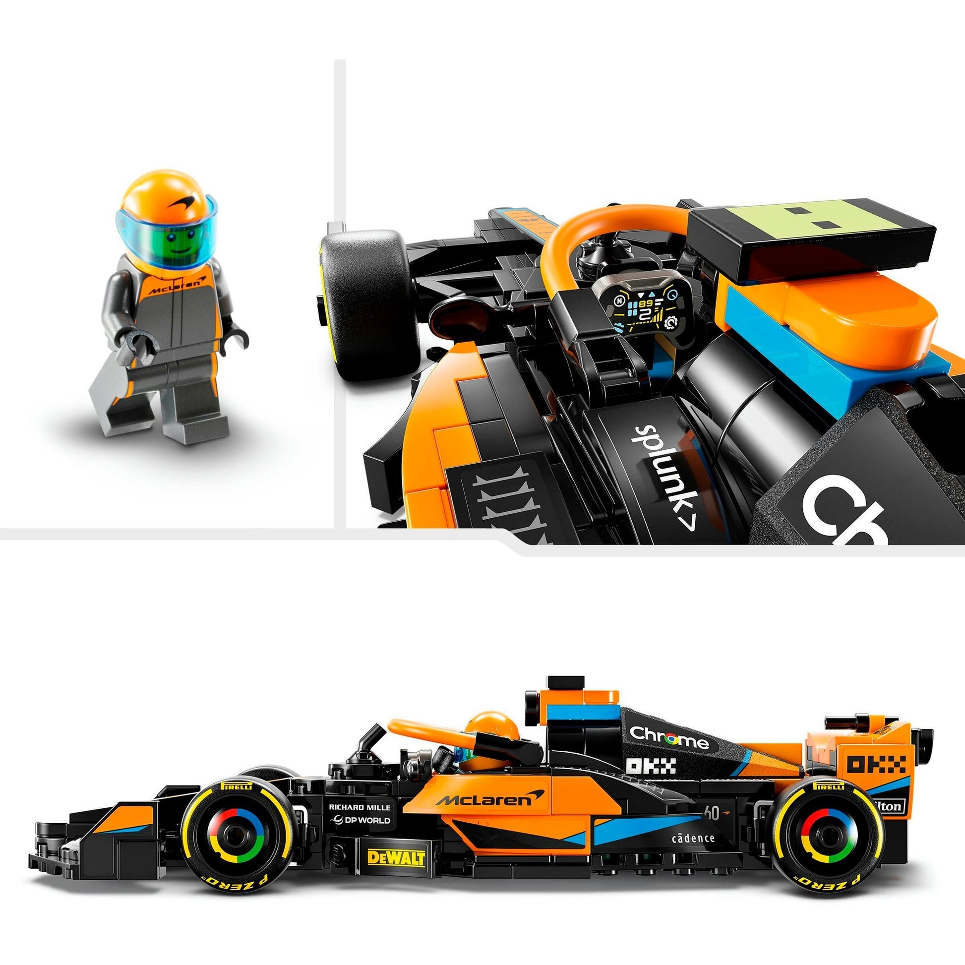 Lego Lego Speed ​​Champions 76919 McLaren Formula 1 Racing Car 2023