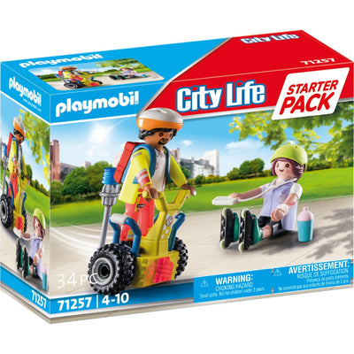 Playmobil Starterpack Rescue con Segway 71257