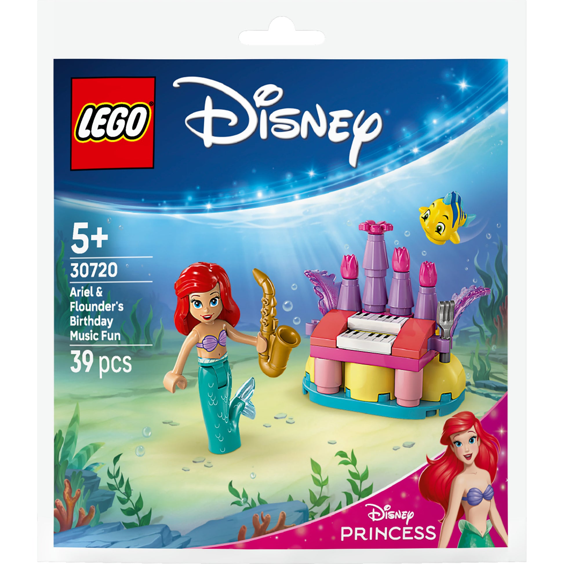 Lego 30720 Borsa musicale di compleanno di Ariel e Bone | 10 pezzi
