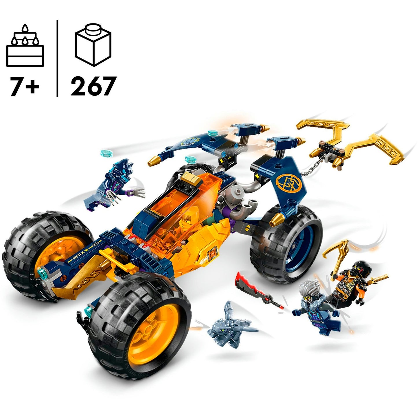 Lego 71811 ninjago arins ninjaterreinbuggy