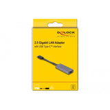 DELOCK USB-C> 2,5 gigabit Lan Slim - afbeelding 5