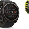Garmin fēnix® 8 - 51 mm solar sapphire - gps multisport smartwatch