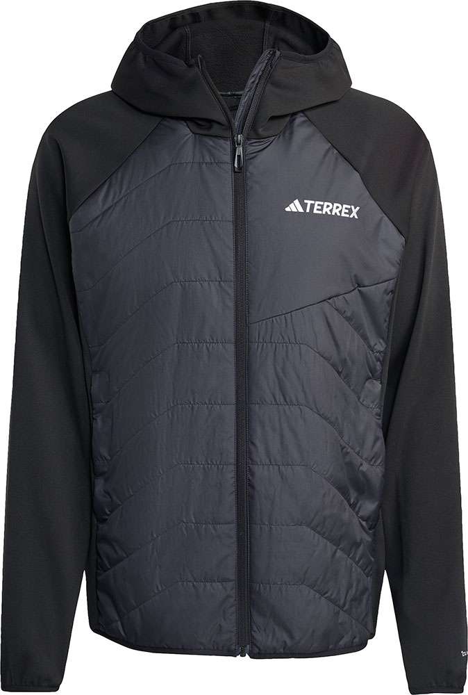 Adidas muti climawarm ibrida isolata - giacca con cappuccio