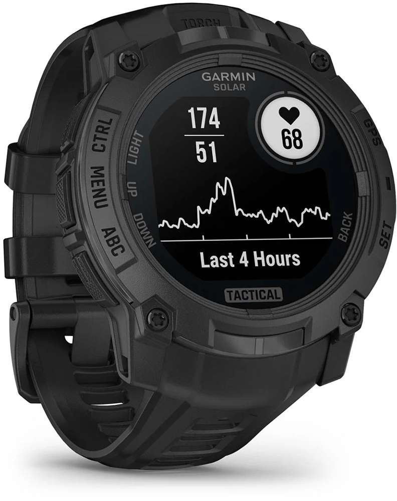 Garmin istinto® 3 solare edizione tattica da 50 mm - smartwatch GPS multisport