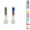 Tornillos titanio componentes roble m5x25 para abrazadera manillar sram (2 piezas)