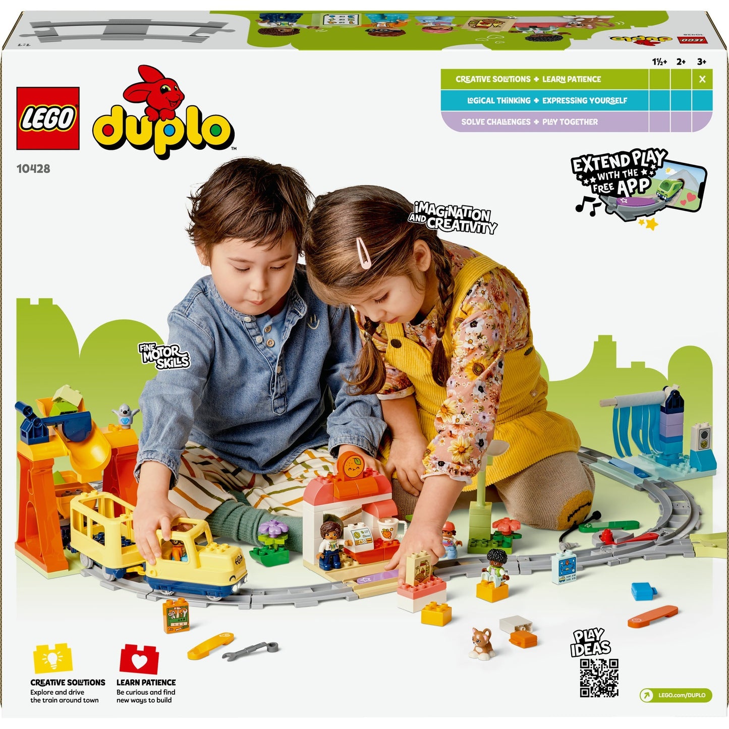 LEGO LEGO DUPLO CITTÀ 10428 BRIMP TRENORE DI CONTRATTO INTERACTIVO