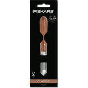Fiskars classic schiller links 5 cm mes (houtkleur, dunschiller | fsc-gecertificeerd sucupira hout | rvs) - afbeelding 3