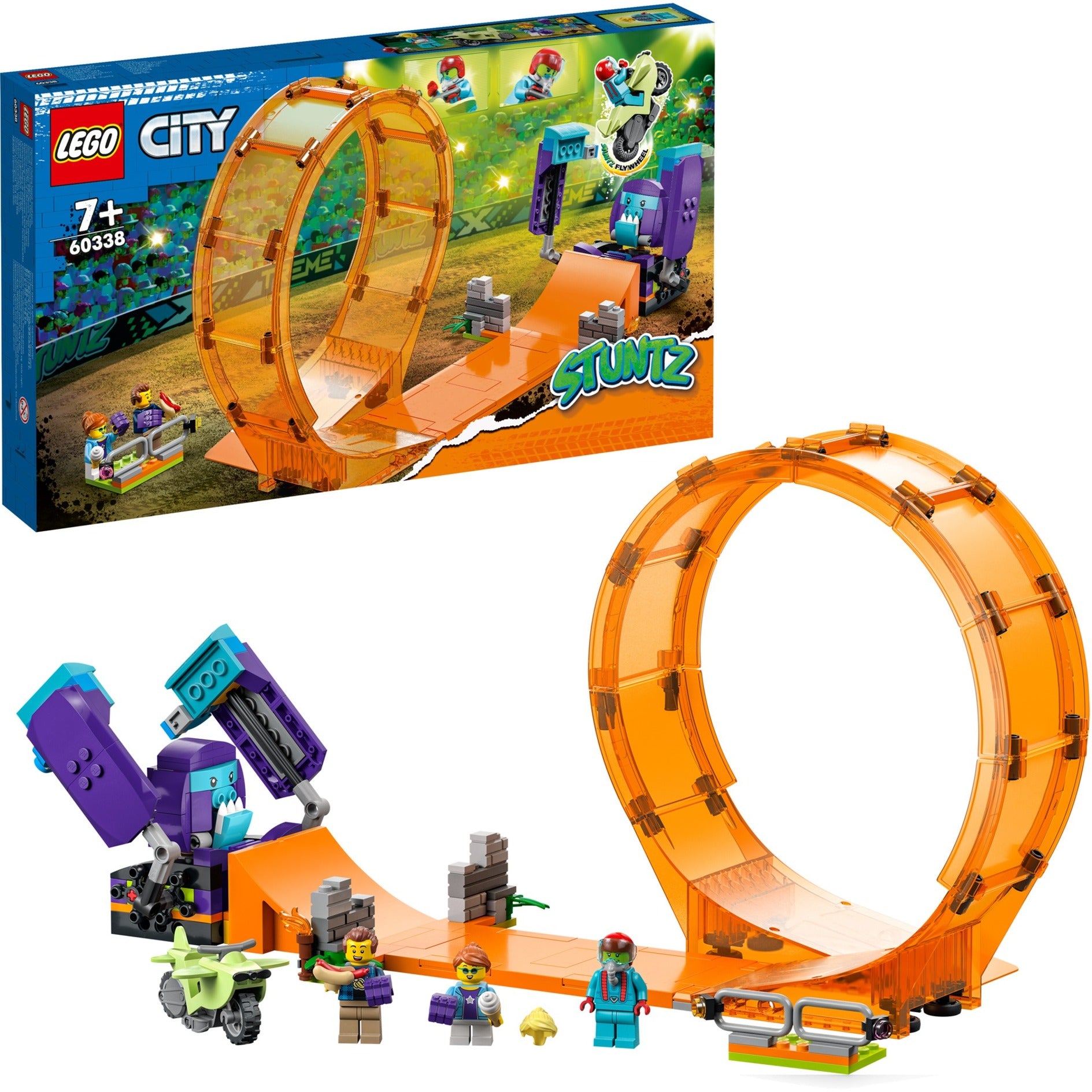 LEGO LEGO CITY 60338 Crossing Chimpanzee Stunt Loop