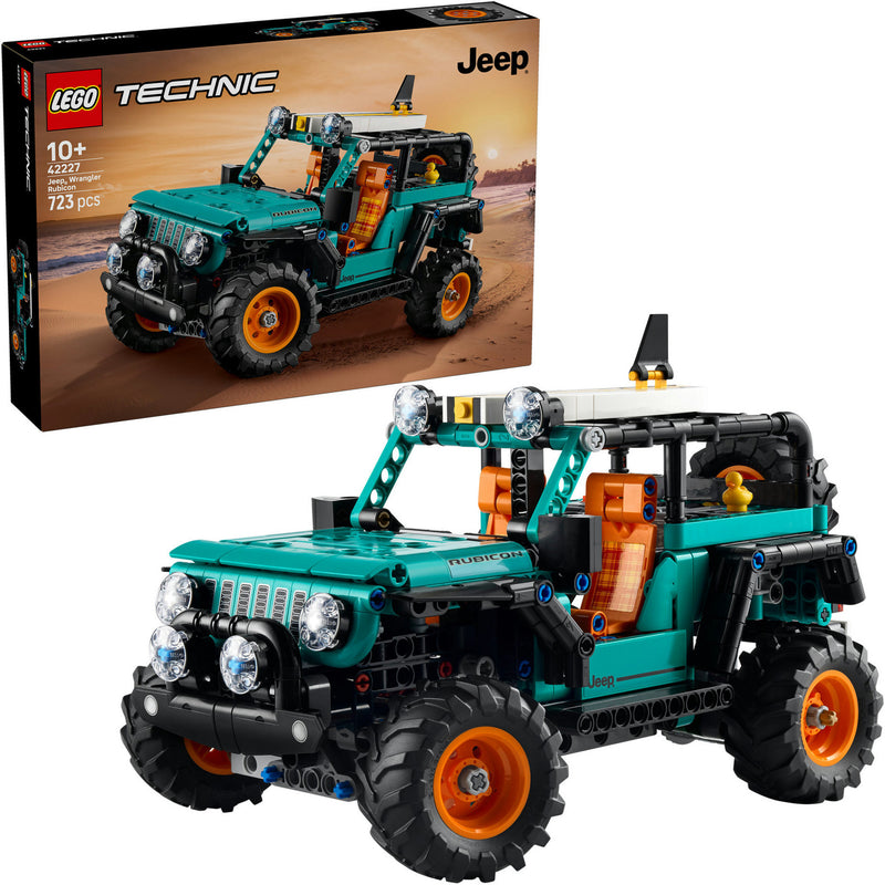 Lego Technic 42227 Vehículo todo terreno Jeep Wrangler Rubicon