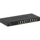 Switch Netgear Gigabit Ethernet a 8 porte Poe+ Essentials non gestito (gs308lp) (Nero, Poe da 60 Watt)