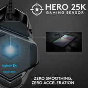 Logitech G502 Hero High Performance Gaming Mouse - afbeelding 3